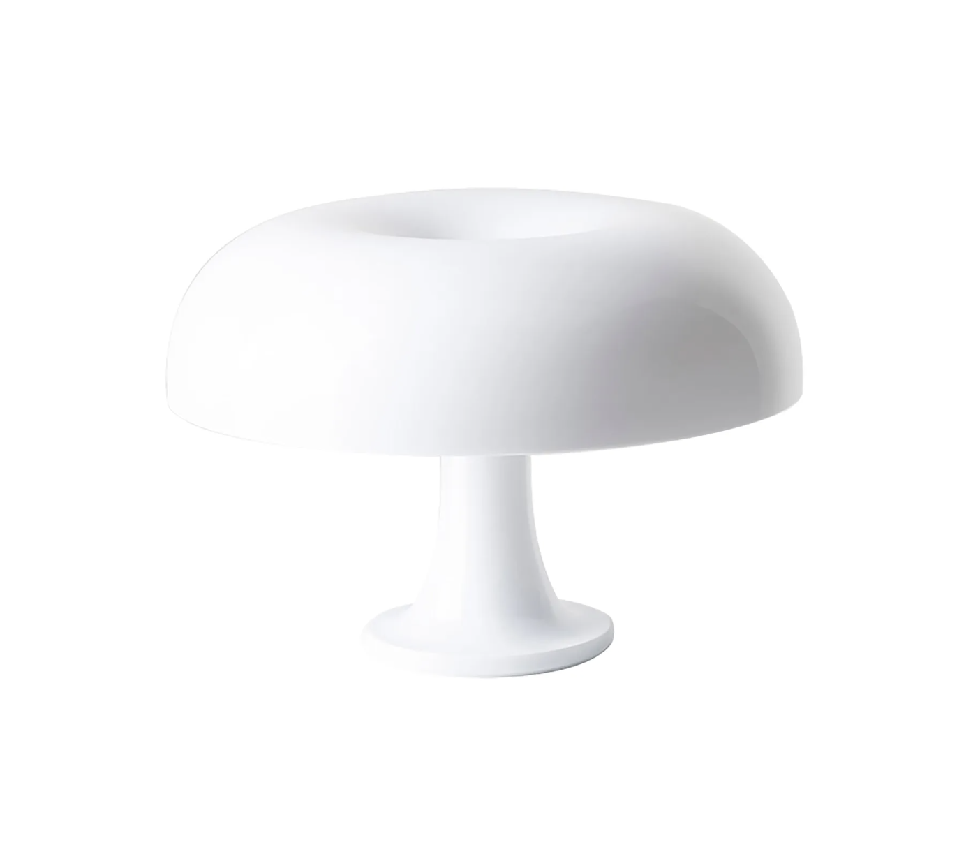 Lampe de table Nessino plastique / Ø 32 x H 23 cm - Réédition 1960s