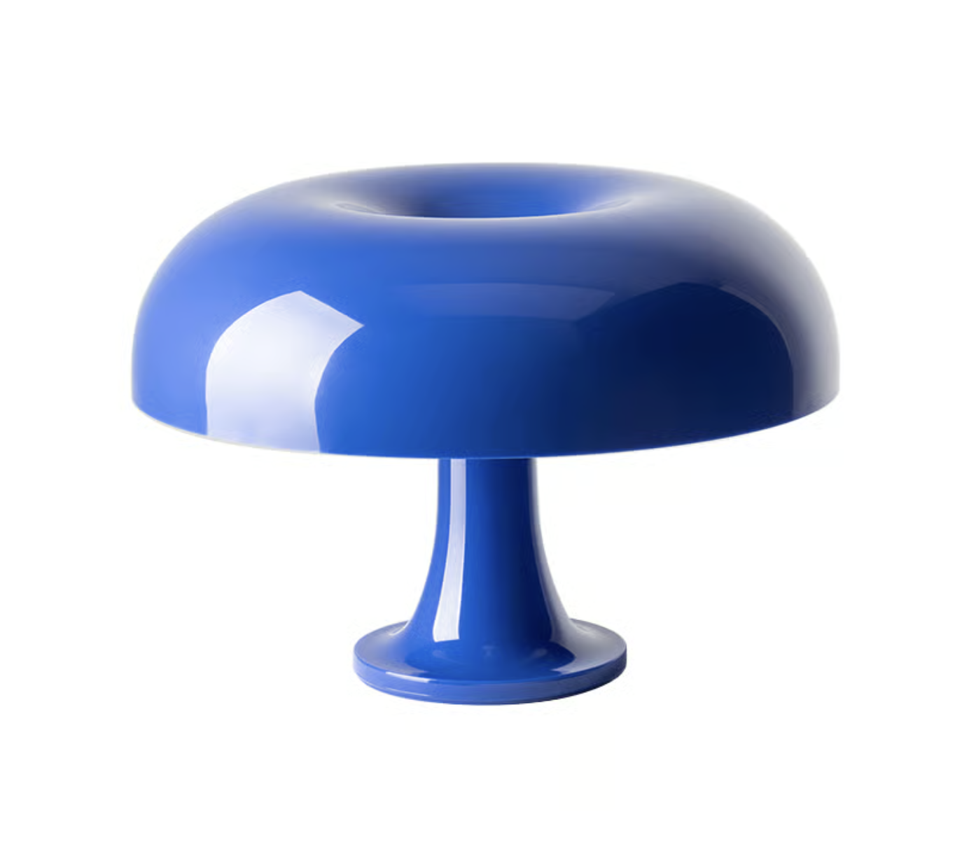 Lampe de table Nessino plastique / Ø 32 x H 23 cm - Réédition 1960s