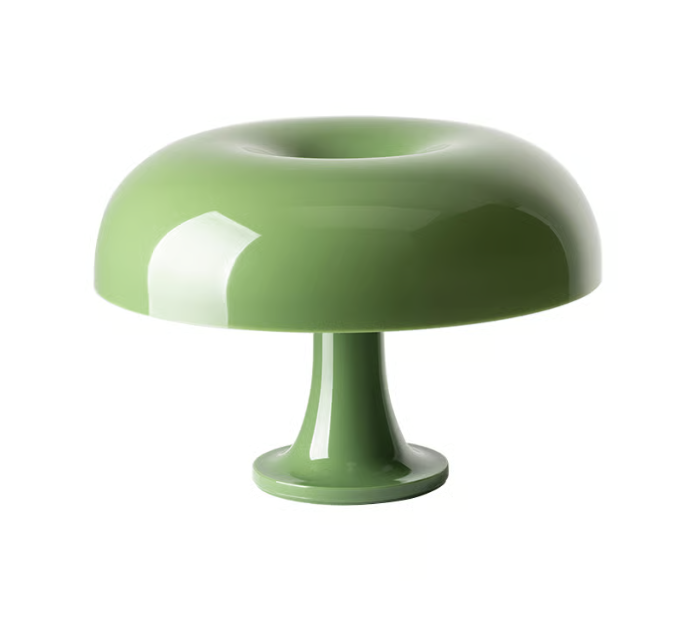 Lampe de table Nessino plastique / Ø 32 x H 23 cm - Réédition 1960s